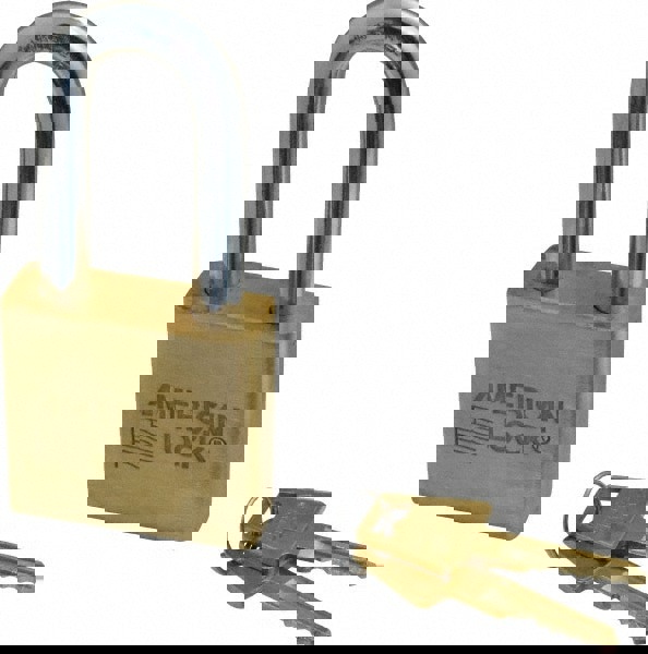 Padlock: Brass & Steel, Keyed Alike, 2